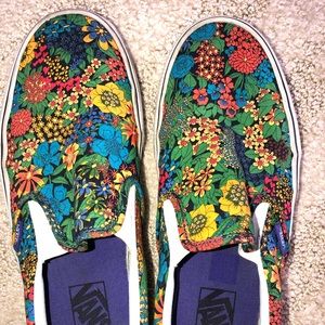 Floral vans